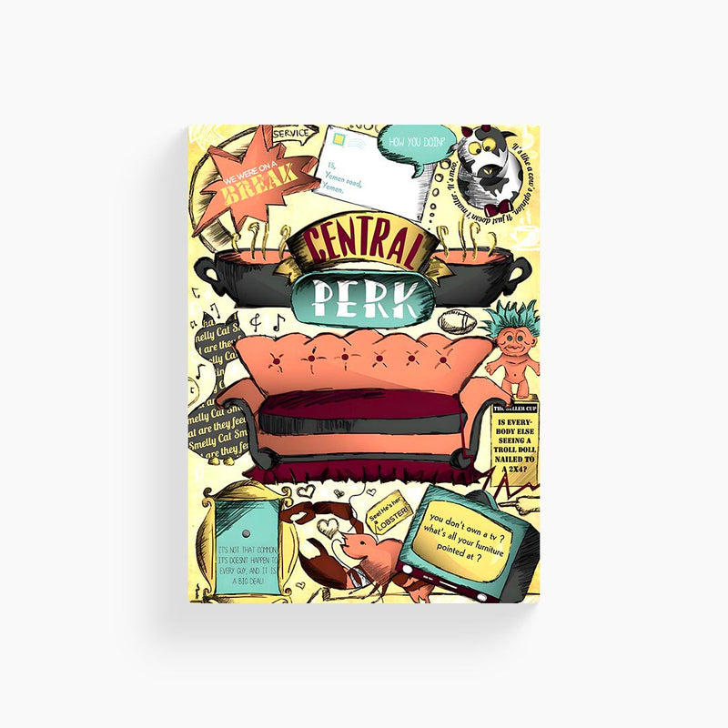 Central Perk Friends Poster