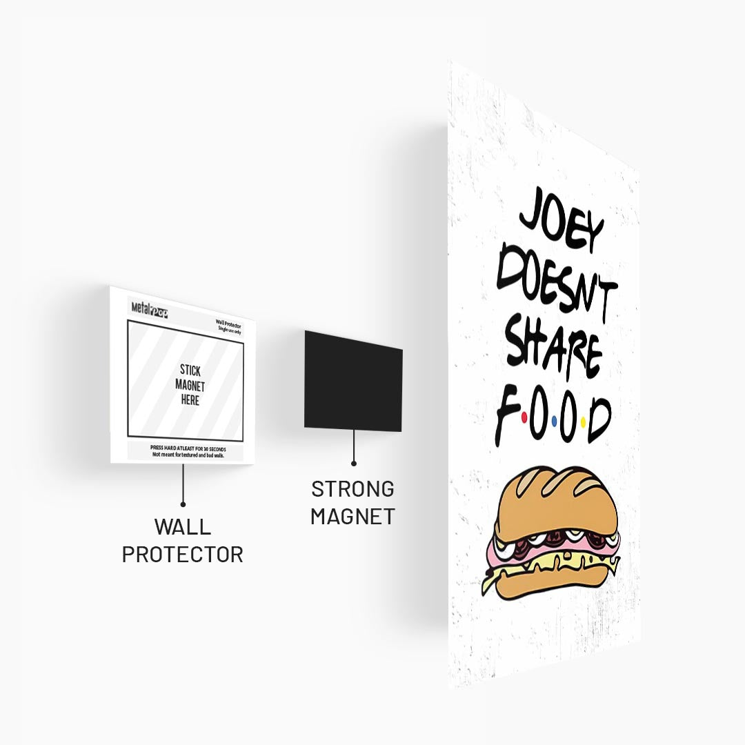Joey Doesn't Share Food Friends Poster