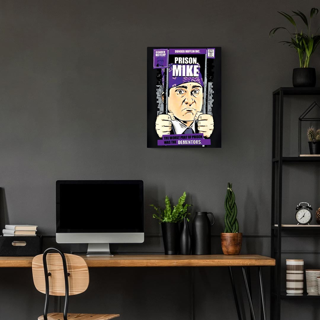 Prison Mike The Office Poster