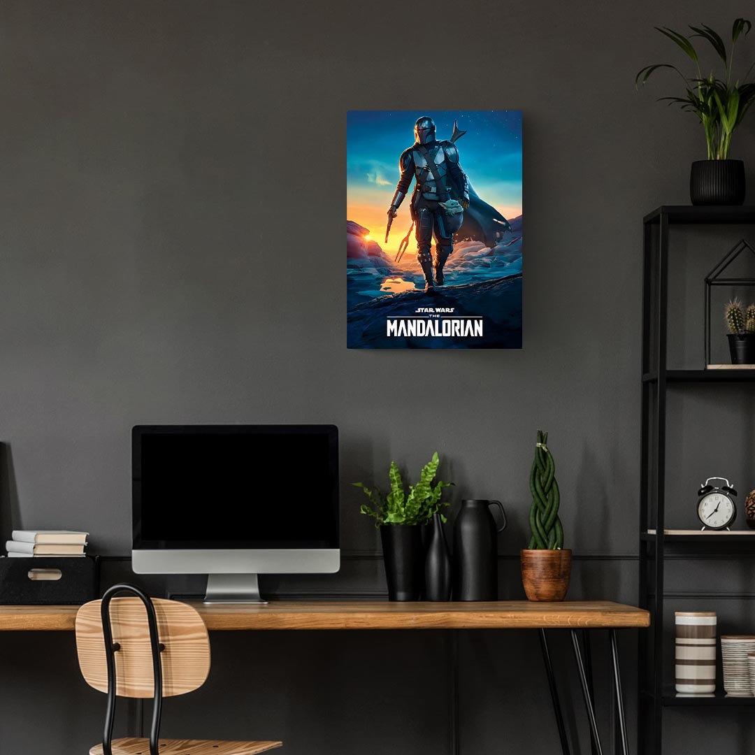 The Mandalorian Star Wars Poster