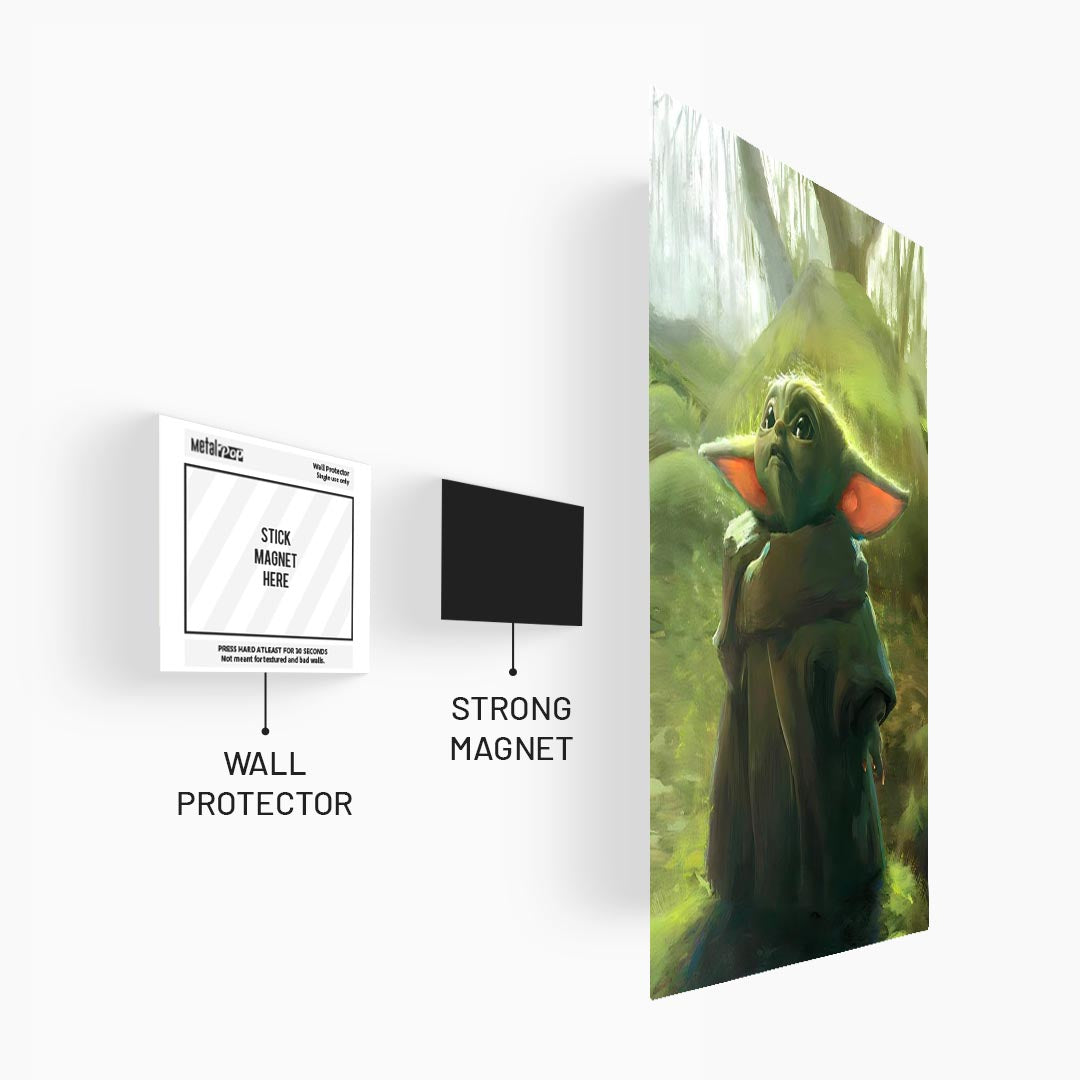 Baby Yoda Star Wars Poster