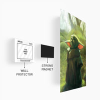 Baby Yoda Star Wars Poster