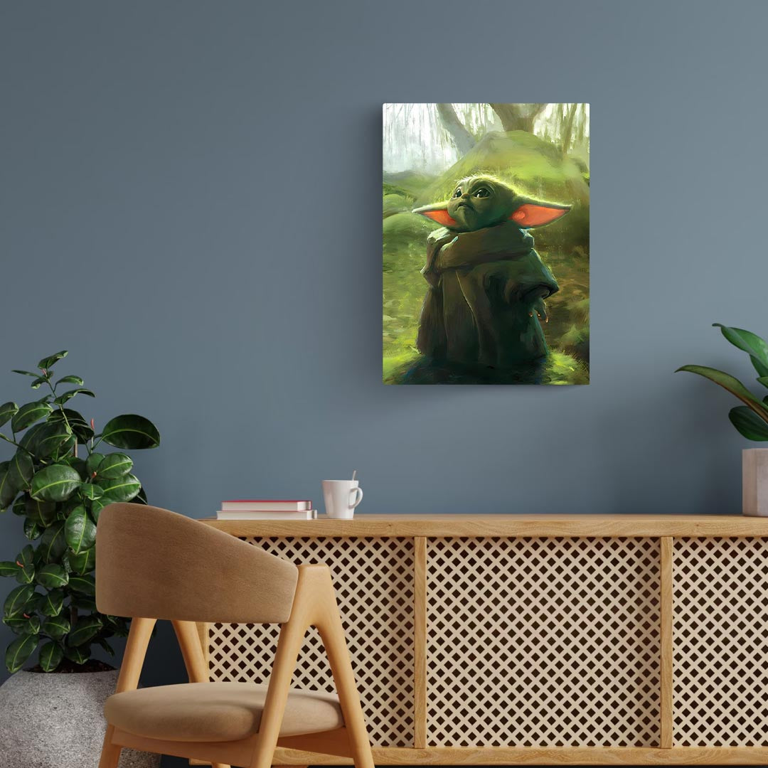 Baby Yoda Star Wars Poster