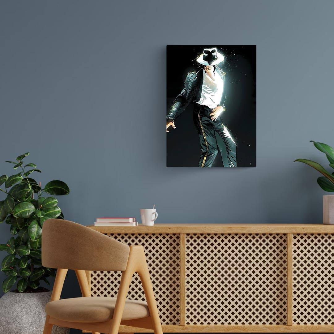 Michael Jackson Poster – Metal Pop