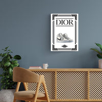 Air Jordan Dior Sneakers Poster