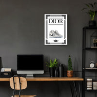 Air Jordan Dior Sneakers Poster