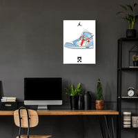 Air Jordan Off-White Sneakers Poster