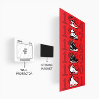 Air Jordans Pixel Art Poster