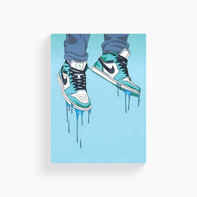 Drippy Jordans Poster