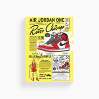 Air Jordan 1 Chicago Flyer Poster