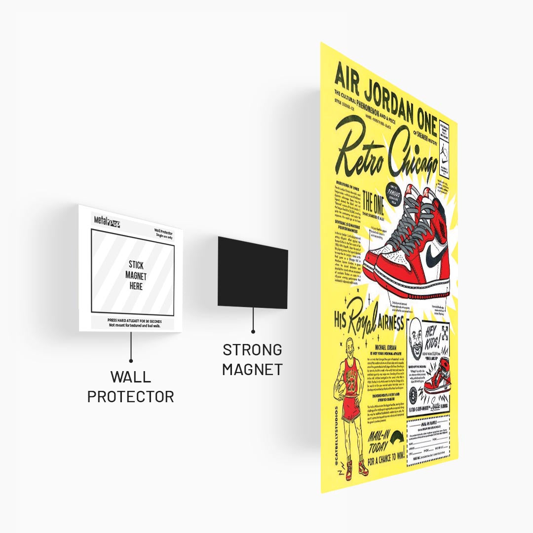 Air Jordan 1 Chicago Flyer Poster