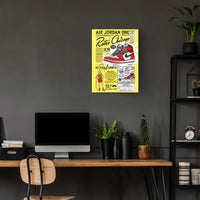 Air Jordan 1 Chicago Flyer Poster
