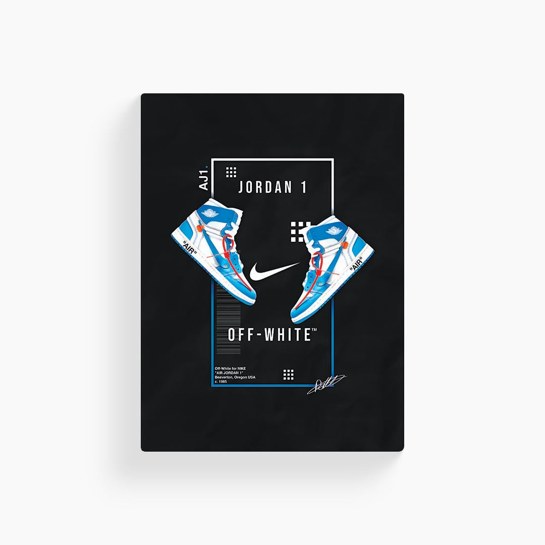 Jordan 1 Off White Poster