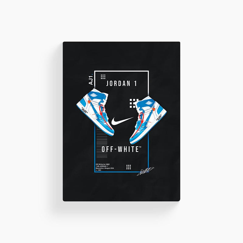 Jordan 1 Off White Poster
