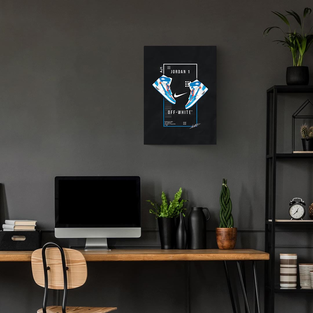 Jordan 1 Off White Poster