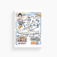 Nike air Force 1 Sneakers Poster