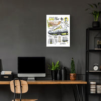 Nike Air Max 95' Sneakers Poster