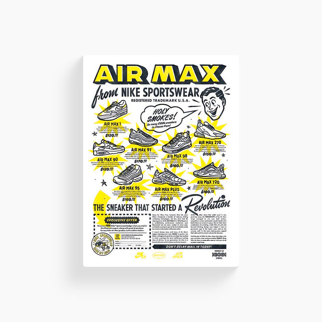 Nike Air Max Flyer Poster
