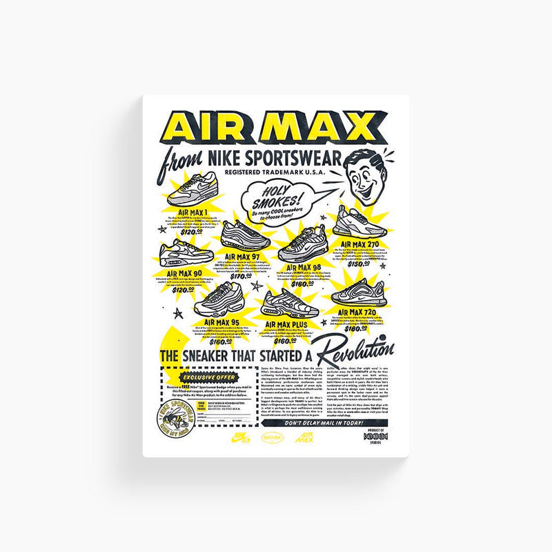 Nike Air Max Flyer Poster