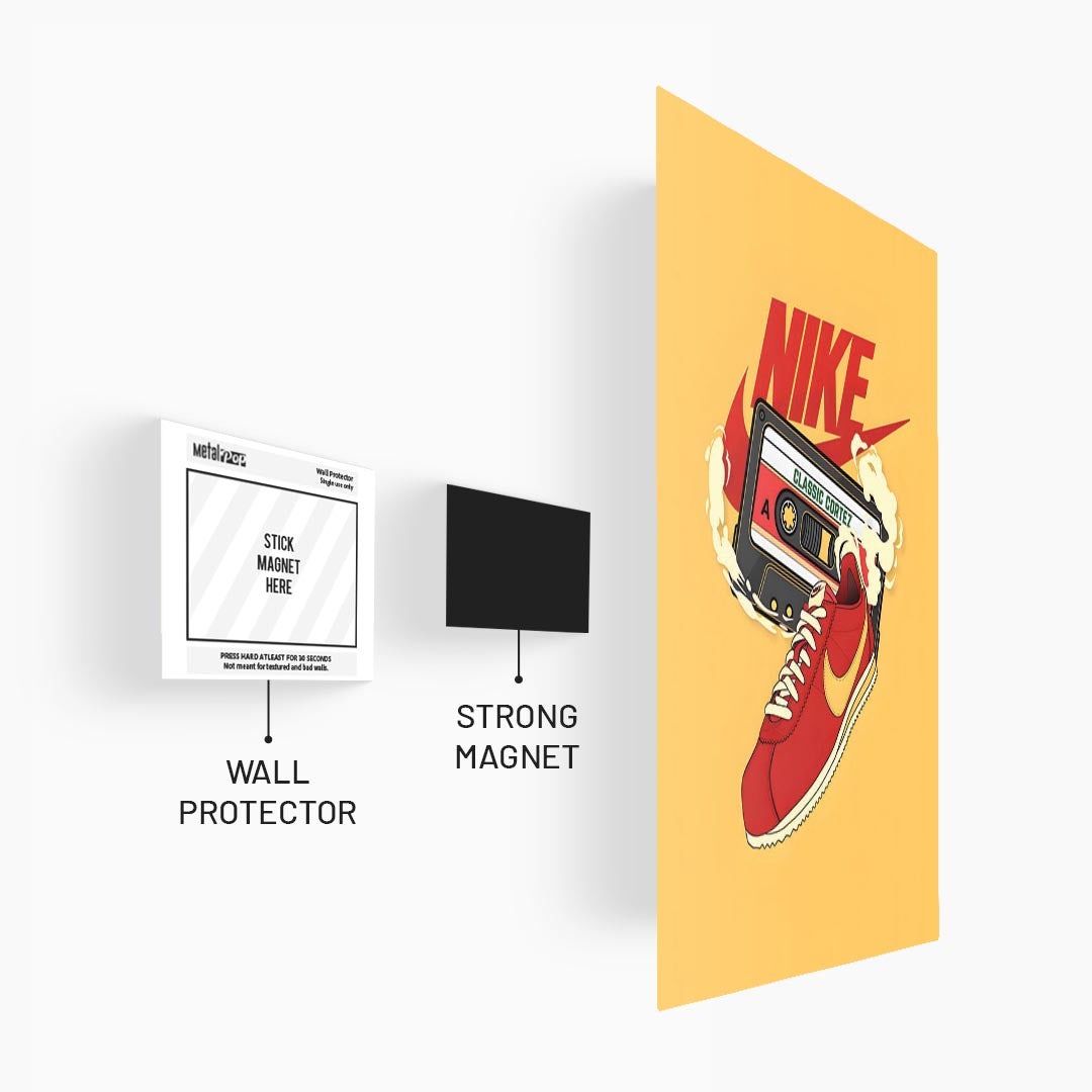 Nike Classic Cortez Sneakers Poster