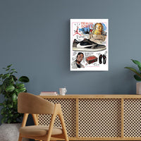 Nike Travis Scotts Flyer Sneakers Poster