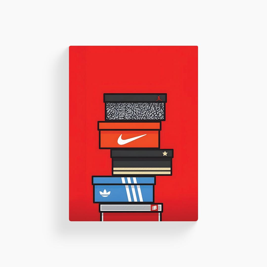 Sneaker Crates Poster