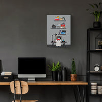 Sneakerhead Shelf Poster