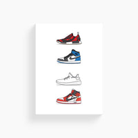 Sneakers Minimal Poster