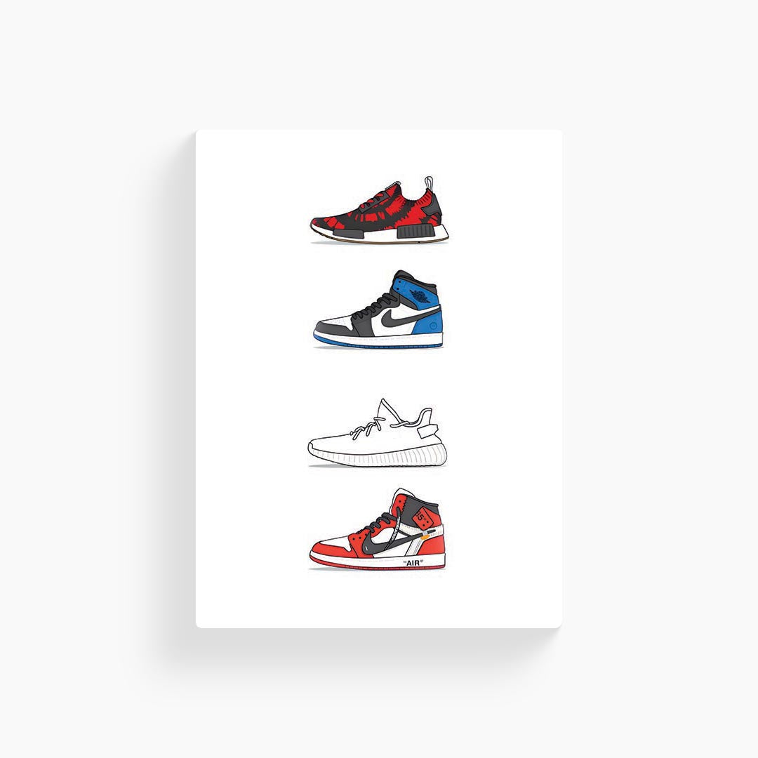 Sneakers Minimal Poster