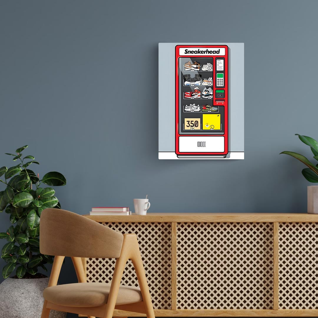 Sneakers Vending Machine Poster