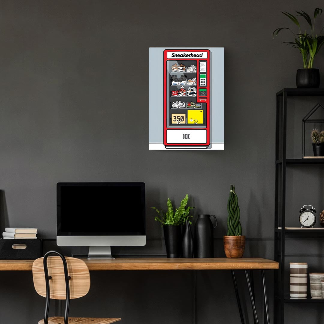 Sneakers Vending Machine Poster