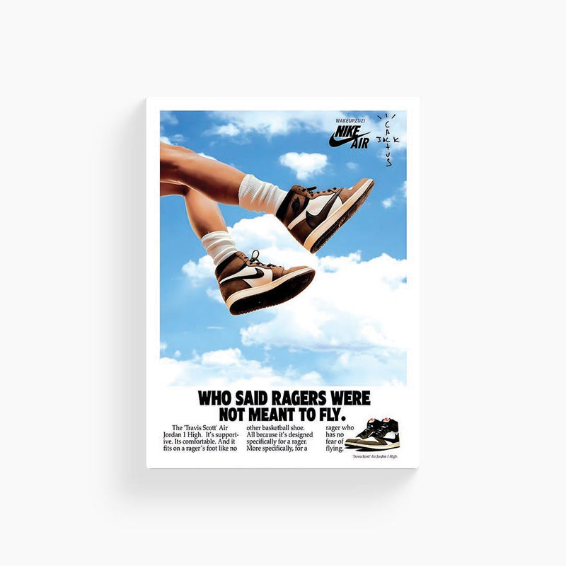 Travis Scott Jordans Poster