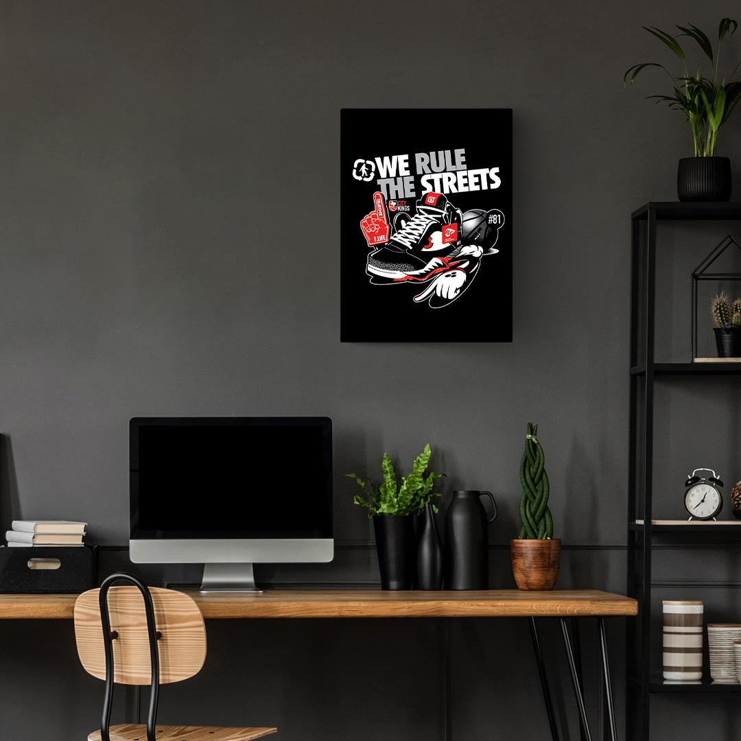 We Rule the Streets Sneakers Poster