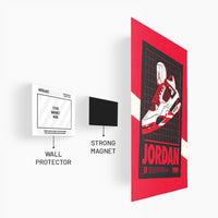 Air Jordan 4 Sneakers Poster