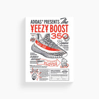 Yeezy Boost Flyer Sneakers Poster