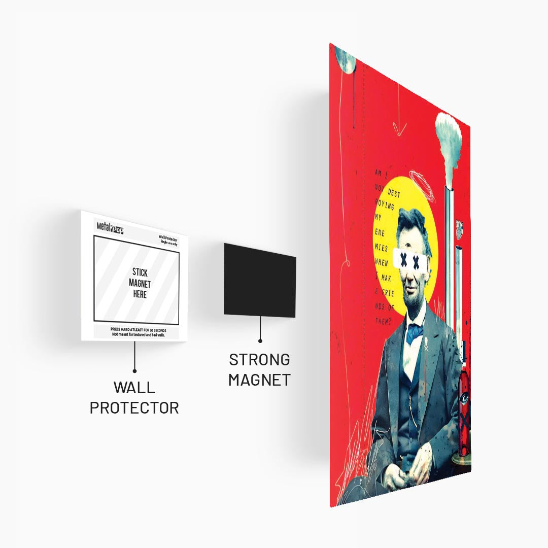 Lincoln Pop Art Poster