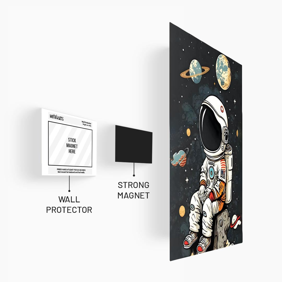 Cute Astronaut Poster