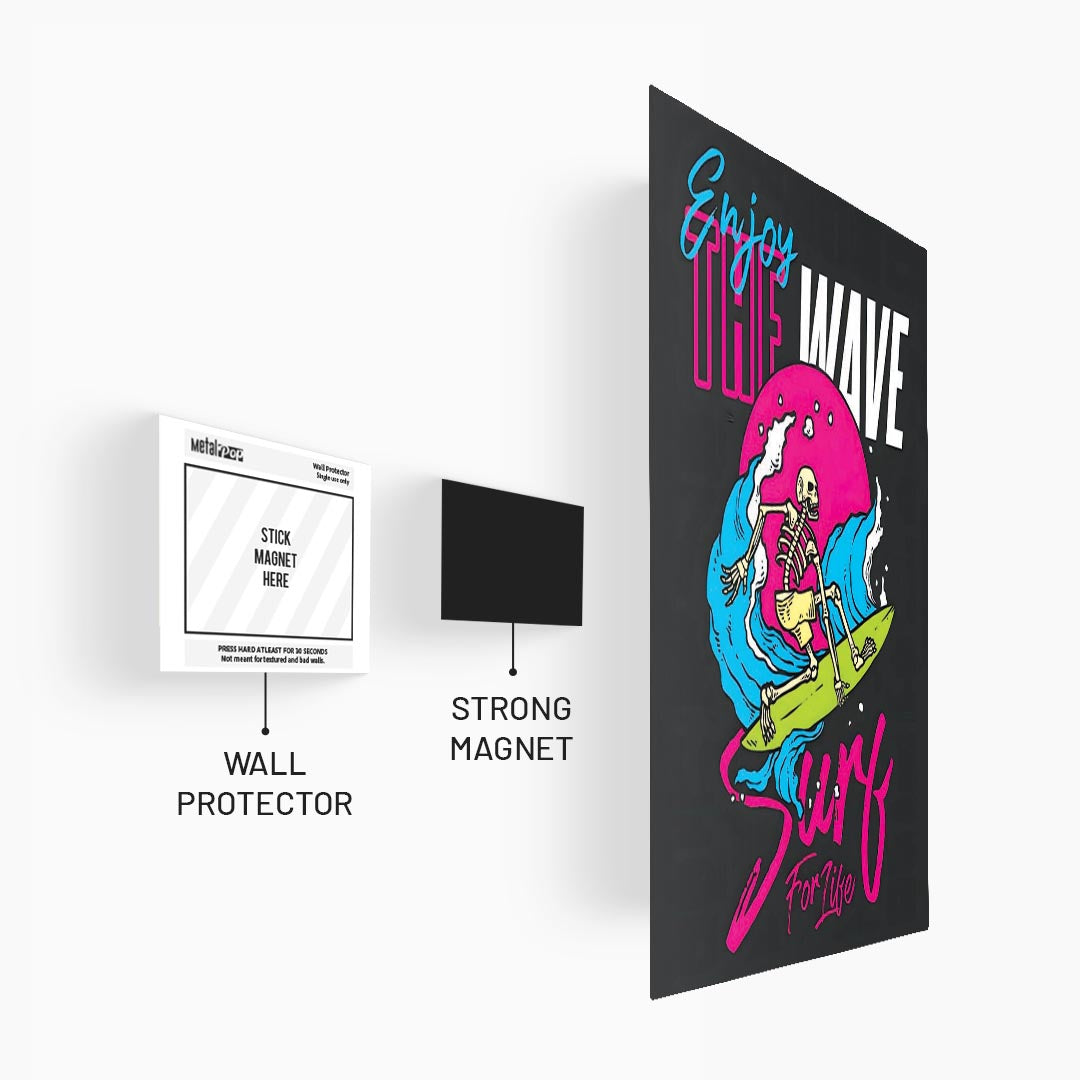 Enjoy the Wave Poster