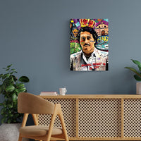 Pablo Escobar Pop Art Poster