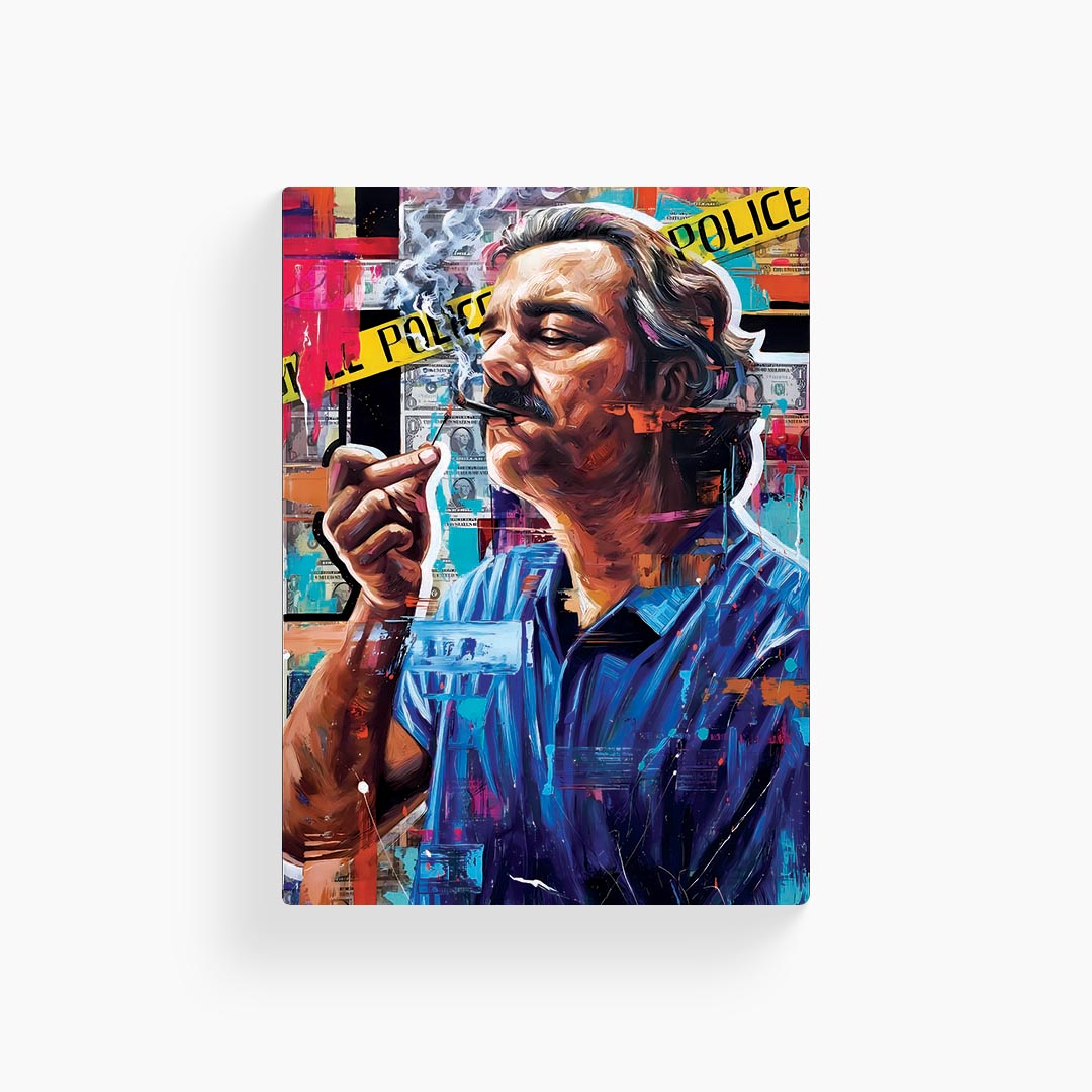 Pablo Escobar Pop Art Poster