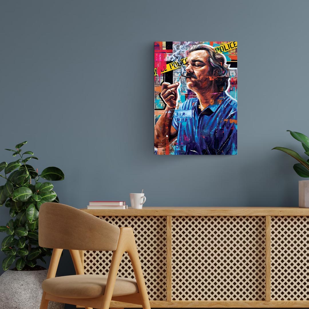 Pablo Escobar Pop Art Poster