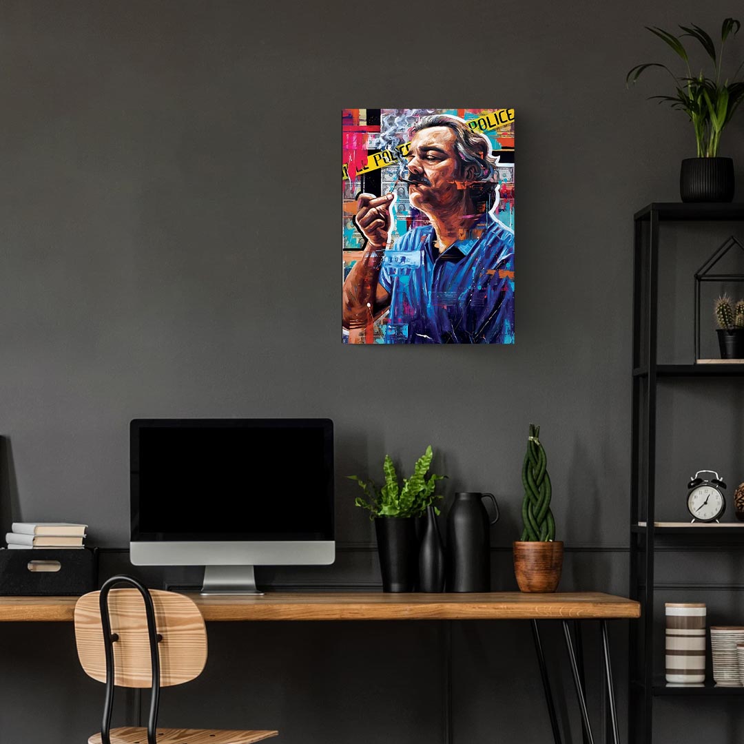 Pablo Escobar Pop Art Poster