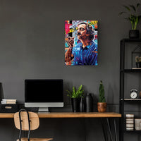 Pablo Escobar Pop Art Poster