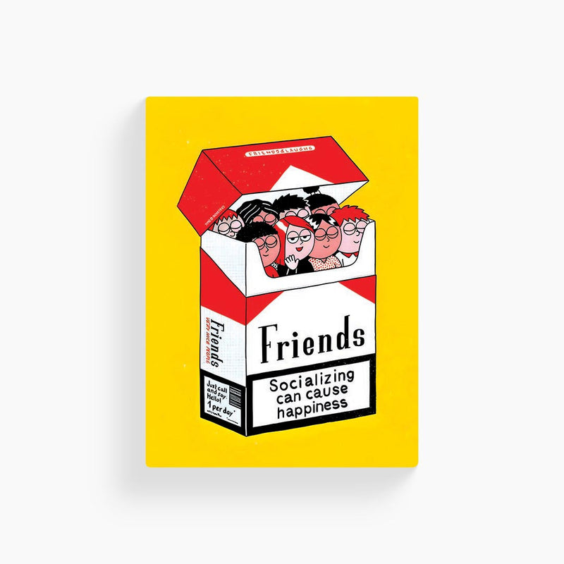 Friends Art Metal Poster