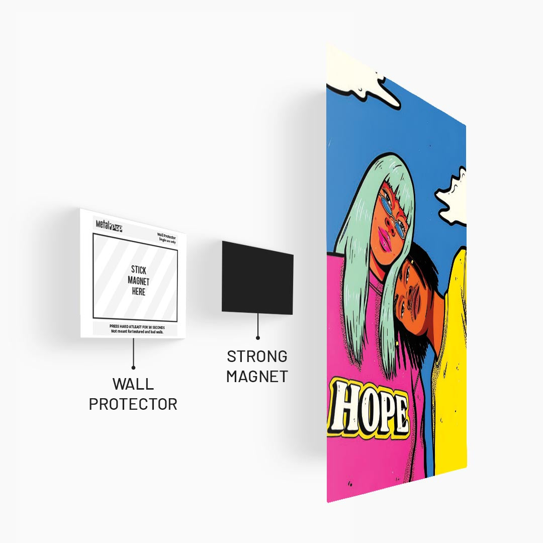 Hope Illustration Art Poster