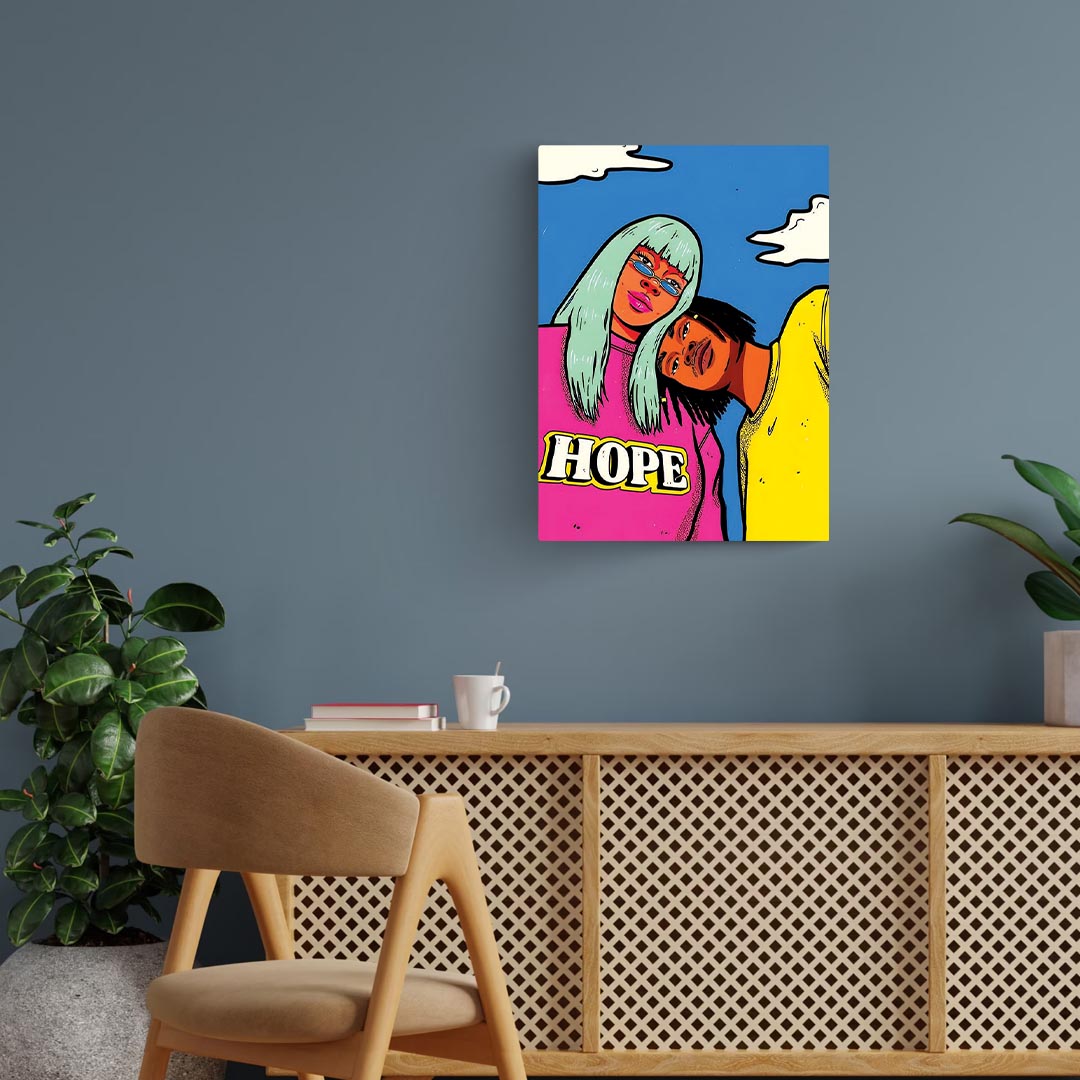 Hope Illustration Art Poster