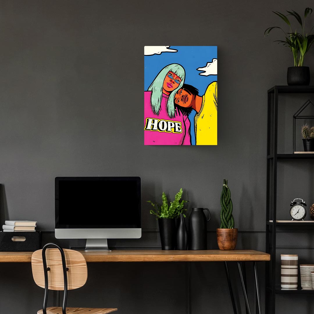 Hope Illustration Art Poster
