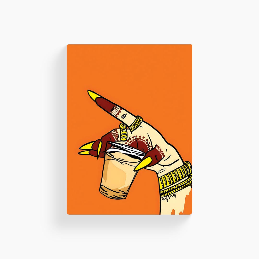 Indi Chai Pop Art Poster