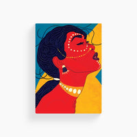 Indi Woman Pop Art Poster