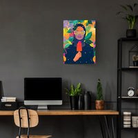 Indi-woman Pop Art Poster